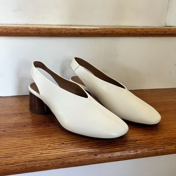 Mansur Gavriel Glove Slingback Pumps - Picture 2 of 8